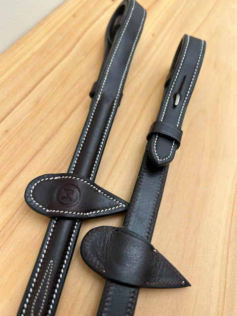 X-treme Rubber Grip Notched Reins